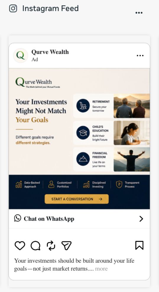 Instagram Feed ad preview