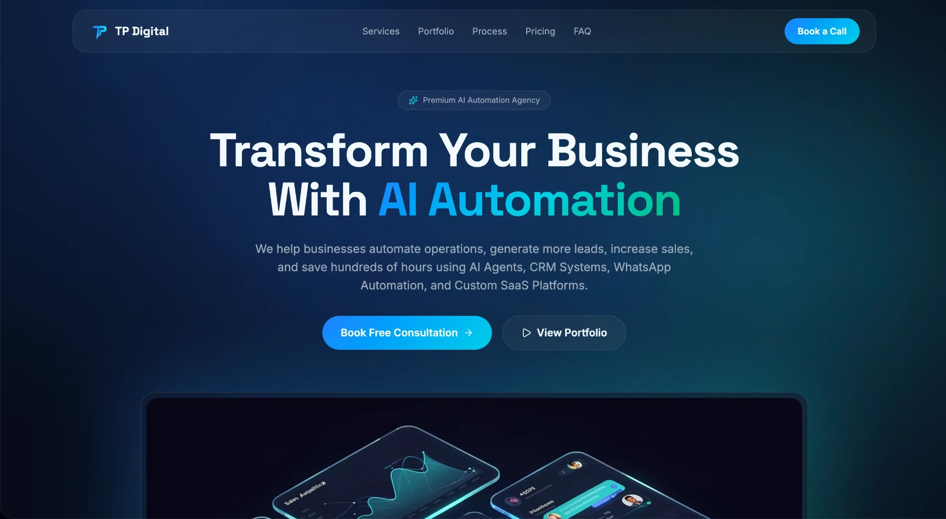 TP Digital AI automation agency Meta Ads campaign